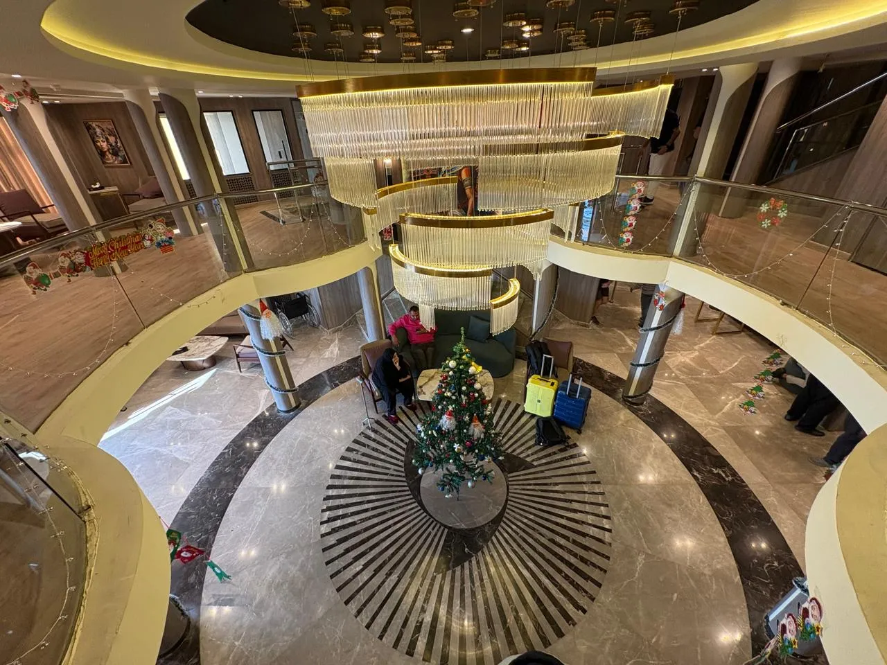 Lobby of the Royal Liberty Nile cruise